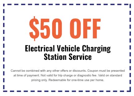 Discounts on Electrical Vehicle Charging Station Service