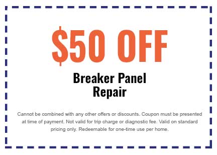 Discounts on Breaker Panel Repair